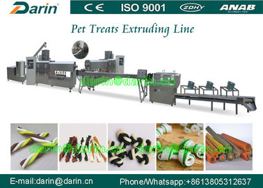 Pet Köpek Çiğneme Barası için CE ISO9001 Sertifikalı Tek Vidalı Ekstruder Makinesi